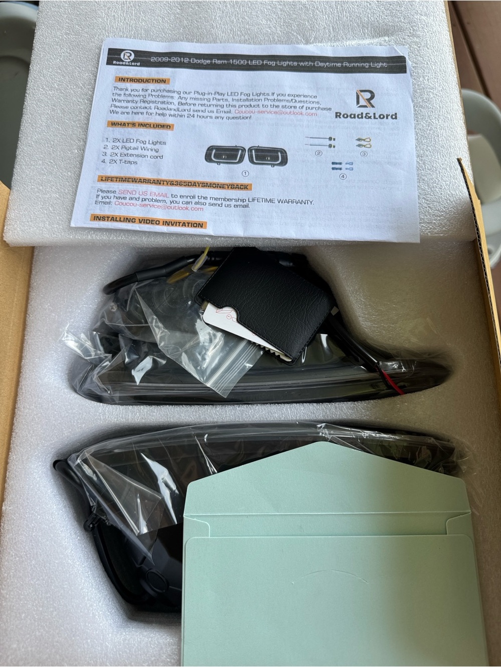 Dodge ram 1500 LED fog lights